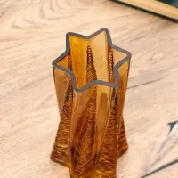 Ваза для цветов &laquo;Флоранс&raquo;, 25&times;11&times;9 см, стекло, коричневая
