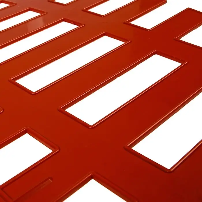 Ограждение декоративное, 35&times;210 см, 5 секций, пластик, терракотовое, RENESSANS, Greengo