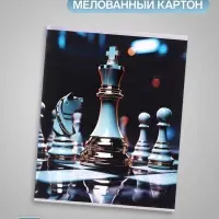 Тетрадь 96 листов в клетку, Calligrata &laquo;Шахматы&raquo;, МИКС