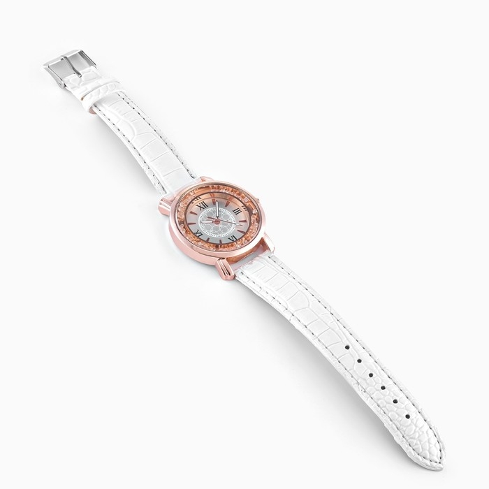 Часы наручные кварцевые женские Часы наручные кварцевые женские "Фелиция", циферблат d-3.2 см, золото