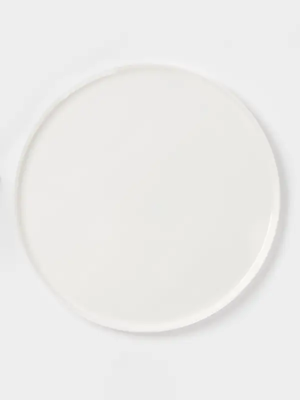 Блюдо для пиццы Magistro White Snow, d=32 см, фарфор, белое