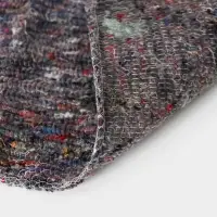 Салфетка - тряпка хозяйственная Доляна, 50×60 см, плотность 180 г/м², строчка 2,5 мм, с оверлоком, серая