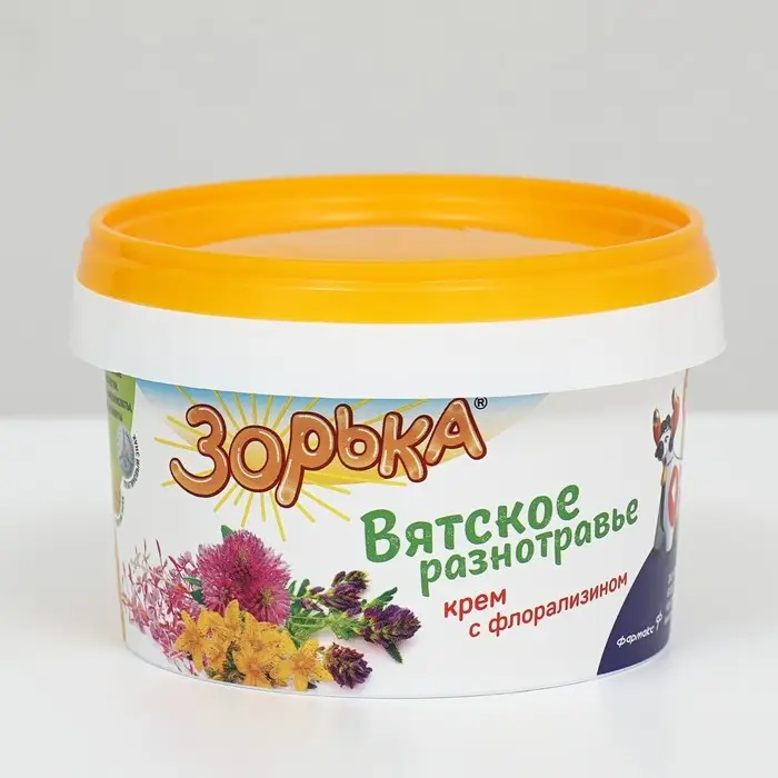 Крем для доения &laquo;Зорька&raquo;, вятское разнотравье, 200 г