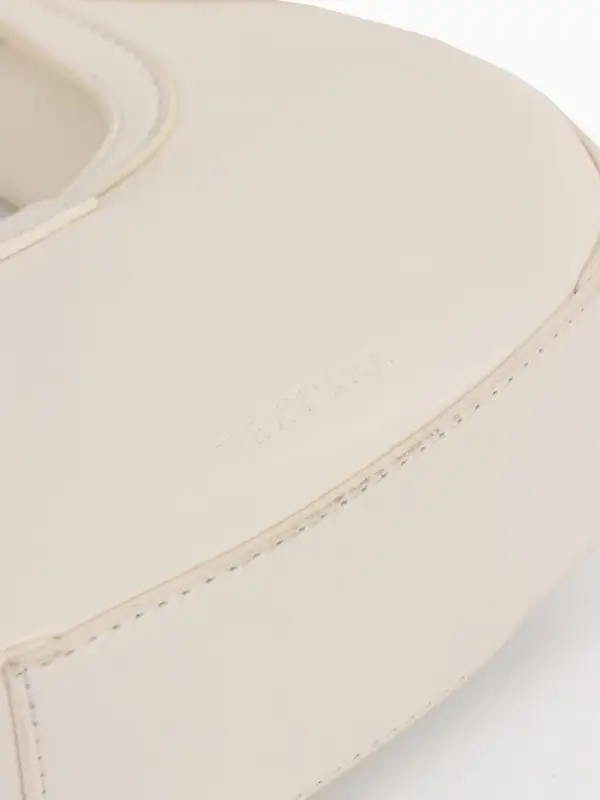 Сумка женская багет TEXTURA на молнии, 24&times;6.5&times;13 см, молочная