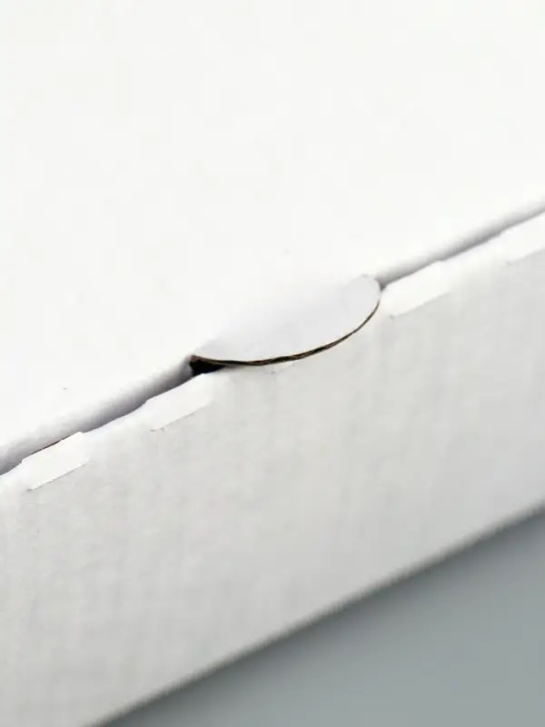 Упаковка для пиццы, белая, 36&times;36&times;6 см