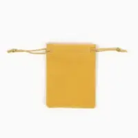 Мешочек бархатный, 7×9 см, оранжевый