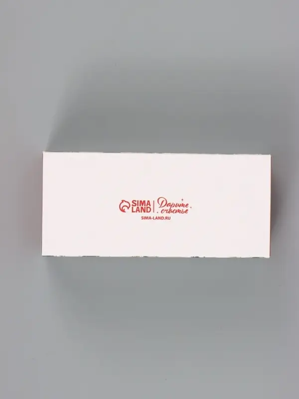 Коробка для 3 конфет &laquo;Акварельный лес&raquo;, 13&times;5&times;3.3 см