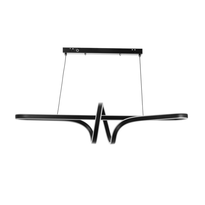 Светильник с ПДУ Светильник с ПДУ "Кендо" LED 160Вт 3000-6000К черный 100х24х25-125 см