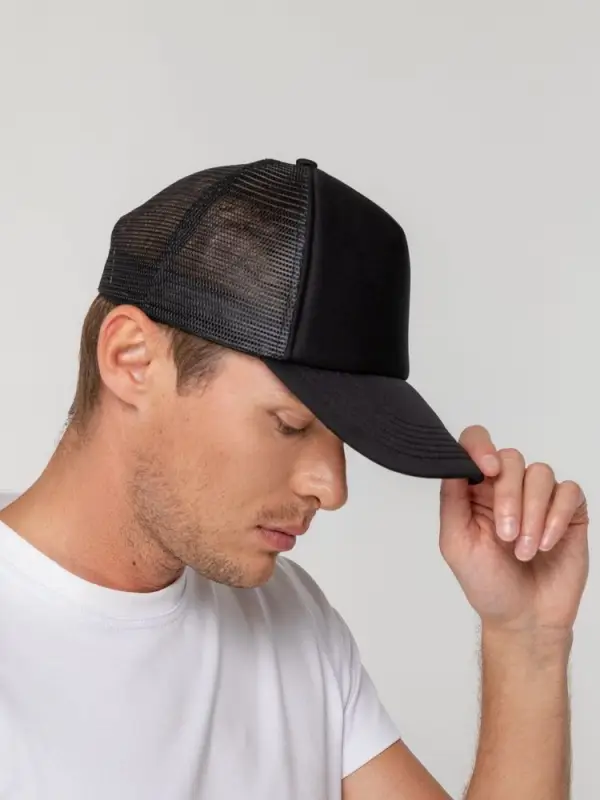 Бейсболка Sunbreaker, черная Бейсболка Sunbreaker, черная