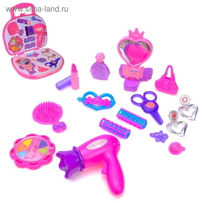 Набор парикмахера «Самая красивая», МИКС Набор парикмахера «Самая красивая», МИКС