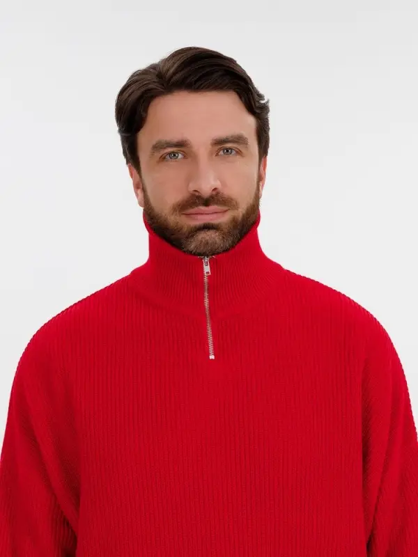 Джемпер Siluetti Birne, красный, размер S/M Джемпер Siluetti Birne, красный, размер S/M