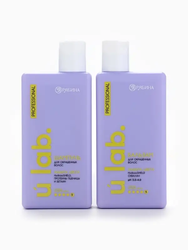 Подарочный набор «Защита цвета»: шампунь 250 мл, бальзам 250 мл, Ural Lab Подарочный набор «Защита цвета»: шампунь 250 мл, бальзам 250 мл, Ural Lab