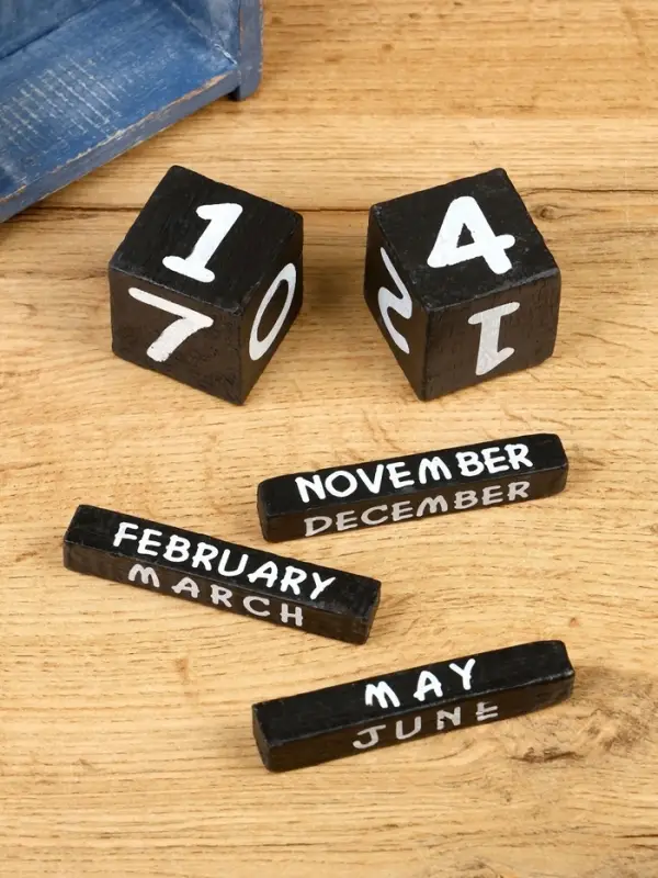 Календарь настольный «Кораблик», 11×5.5×19 см, дерево, синий Календарь настольный «Кораблик», 11×5.5×19 см, дерево, синий