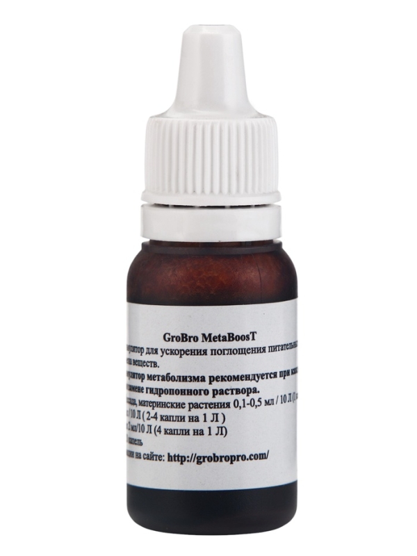 Удобрение для гидропоники "GroBro" MetaBoosT, 10мл