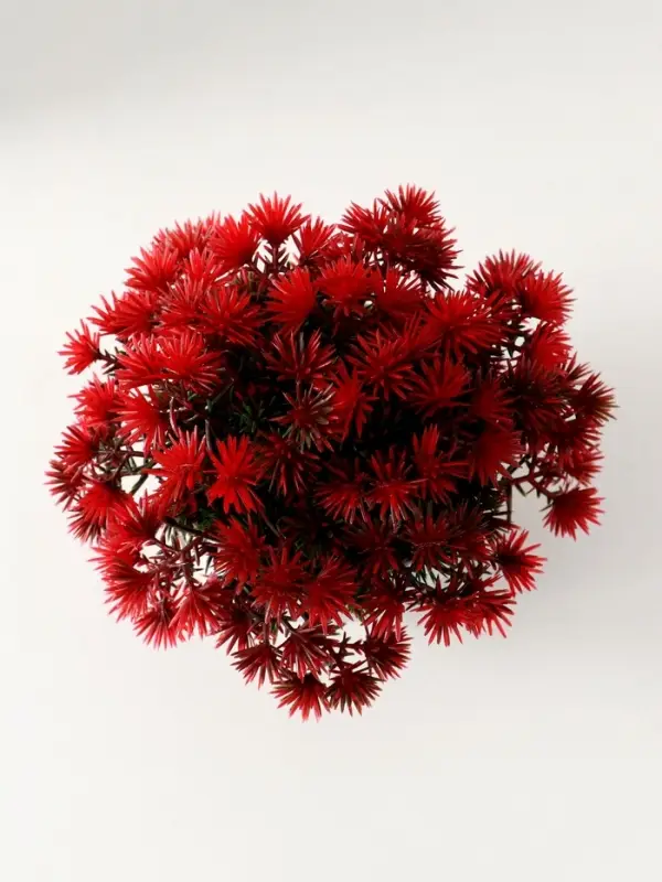 Искусственный цветок в горшке &laquo;Пушистые колючки&raquo;, 9&times;13 см, МИКС