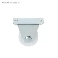Ролик откатной, d=25 мм, белое