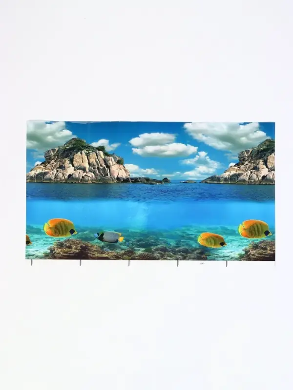 Фон для аквариума двухсторонний, 30&times;50 см