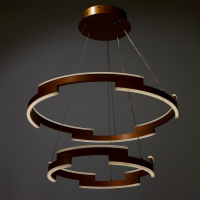 Люстра 1511/2 LED 65Вт 3000-6000К золото 60х60х106 см BayerLux