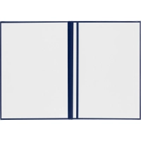 Папка адресная КОНКОРД, синий, А4