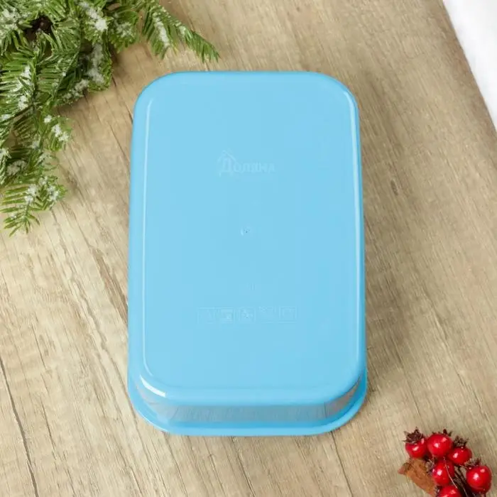 Ланч-бокс прямоугольный «Пусть новый год станет сладким», 1.2 л