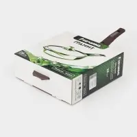 Сковорода Мечта &laquo;Гранит Brown&raquo;, d=28 см, стеклянная крышка, съёмная ручка, антипригарное покрытие, литой алюминий, коричневая