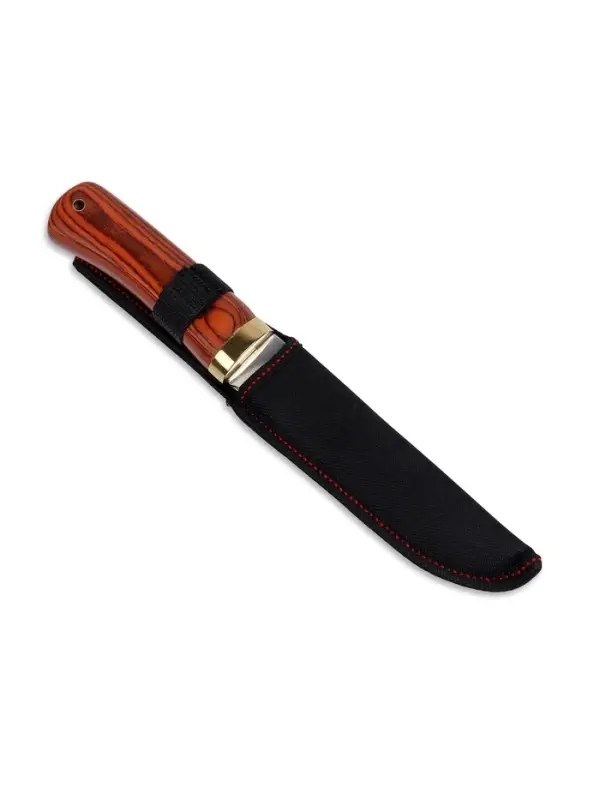 Нож охотничий &laquo;Алвар&raquo; 24.5 см, клинок 130 мм/3 мм, коричневый