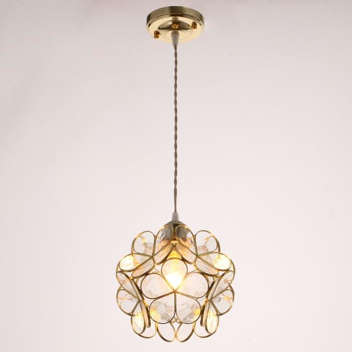 Светильник BayerLux 40307/1 E27 40Вт золото 22х22х24-124 см