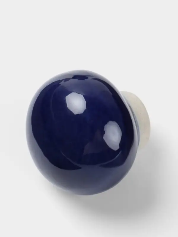 Сосуд для масла &laquo;Бабочка&raquo;, 8&times;8&times;10 см, керамика, синий