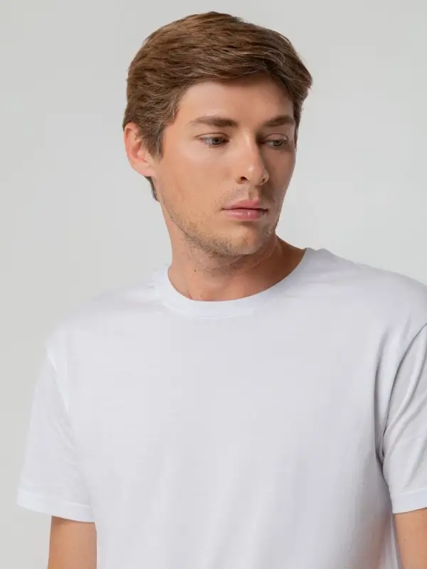 Футболка унисекс T-bolka 140, белая, размер 4XL Футболка унисекс T-bolka 140, белая, размер 4XL