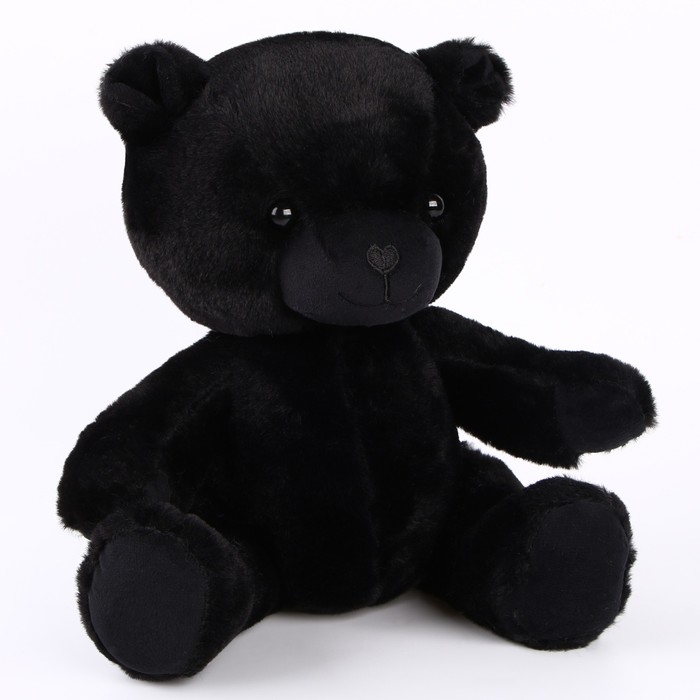 Мягкая игрушка «Мишка», 25 см, цвет чёрный Мягкая игрушка «Мишка», 25 см, цвет чёрный