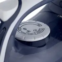 Утюг ENERGY EN-318, 2000 Вт, керамическая подошва, 250 мл, вертикальное отпаривание, сиреневый