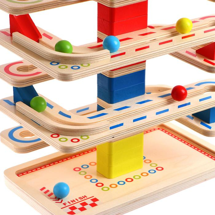 Детская развивающая игра «Скати шарики» 24 × 14 × 31 см Детская развивающая игра «Скати шарики» 24 × 14 × 31 см