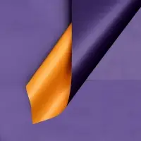 Пленка для цветов матовая, фиолетовый - оранжевый, 56×57 см