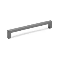 Ручка-скоба CAPPIO SQUARE RSC007, алюминий, м/о 154 мм, графит
