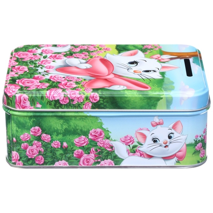 Копилка 14х10х5.8 см, металл, Коты Аристократы Копилка 14х10х5.8 см, металл, Коты Аристократы