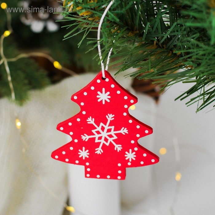 Новогодняя подвеска «Снежная ёлочка» Новогодняя подвеска «Снежная ёлочка»