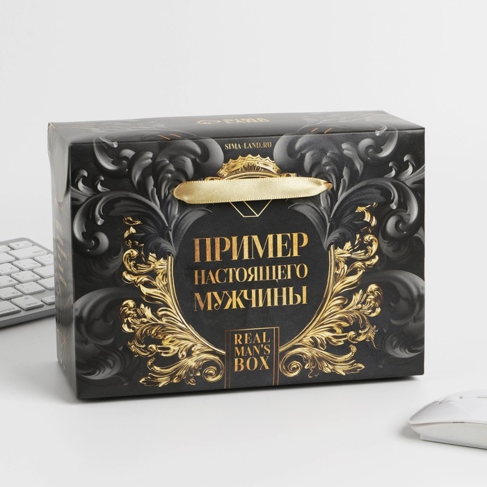 Подарочный набор «Пример настоящего мужчины»: Ежедневник А5, 80 л., термостакан, ручка, планинг 50 л., блок для записей 100 л. Подарочный набор «Пример настоящего мужчины»: Ежедневник А5, 80 л., термостакан, ручка, планинг 50 л., блок для записей 100 л.