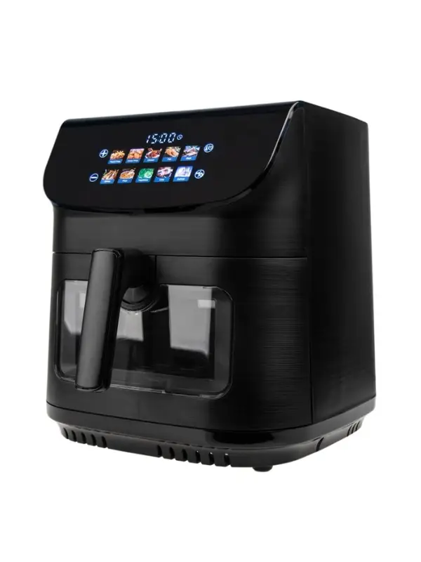 Аэрогриль ELTRONIC 777-01, 9л, 2200 Вт, 10 программ, 80-200&deg;C, таймер до 60 мин, черный