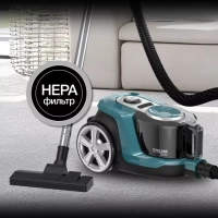 Пылесос HYV-C3950 1,5л 2220Вт темно-зеленый