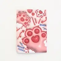 Блокнот А6, 32 л на скрепке, в клетку "Лапки" Блокнот А6, 32 л на скрепке, в клетку "Лапки"