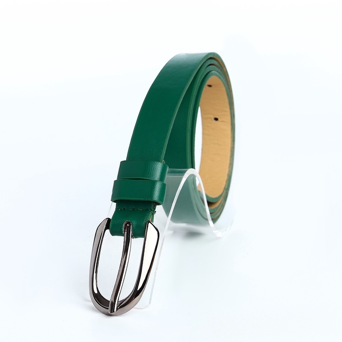 Ремень женский, ширина 1,6 см, пряжка металл, цвет Ремень женский, ширина 1,6 см, пряжка металл, цвет