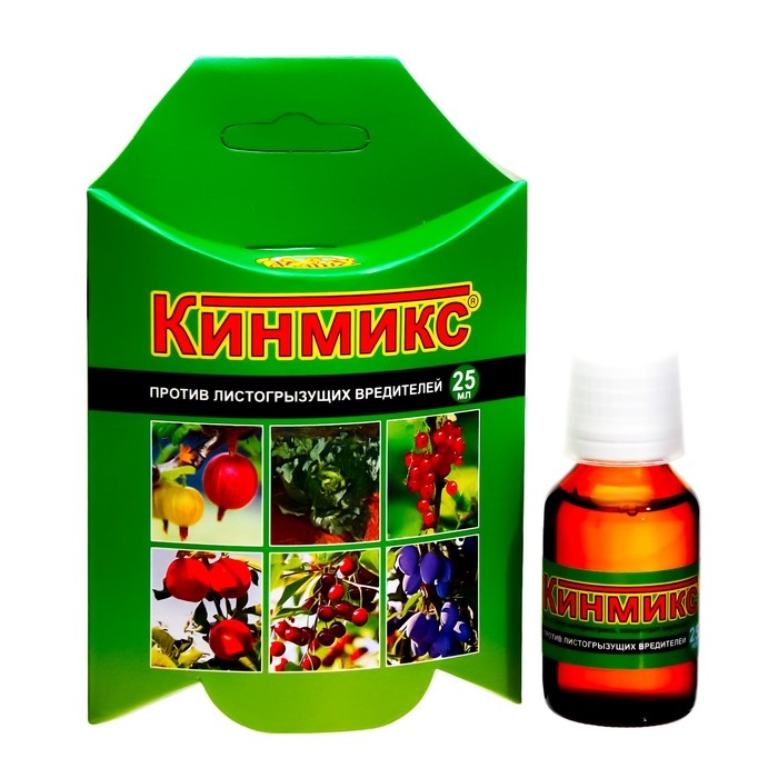 Средство для обработки плодовых деревьев от вредителей Кинмикс, 25 мл Средство для обработки плодовых деревьев от вредителей Кинмикс, 25 мл
