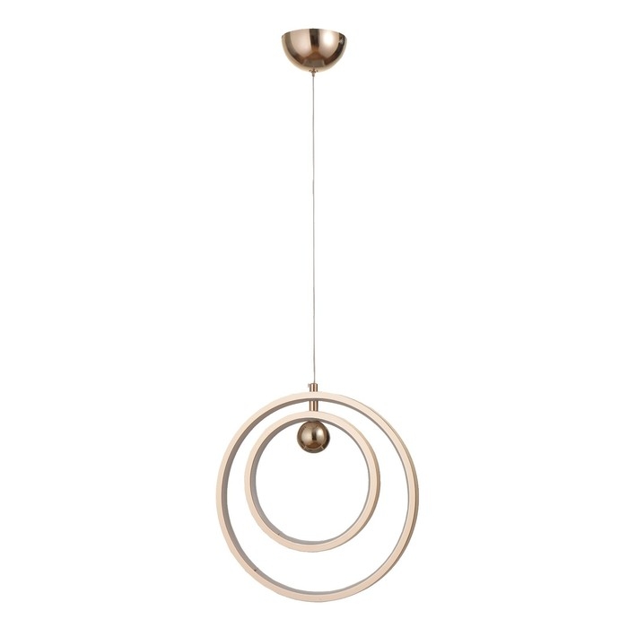 Светильник BayerLux "Хайфи" 36Вт LED хром 30х30х32см