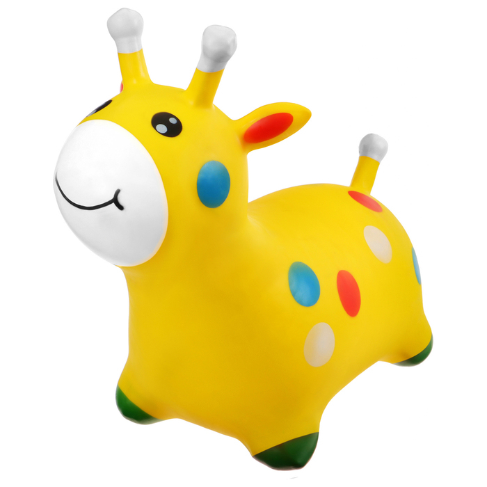 Попрыгун ZABIAKA «Жираф», 65х26х53 см, цвет МИКС Попрыгун ZABIAKA «Жираф», 65х26х53 см, цвет МИКС