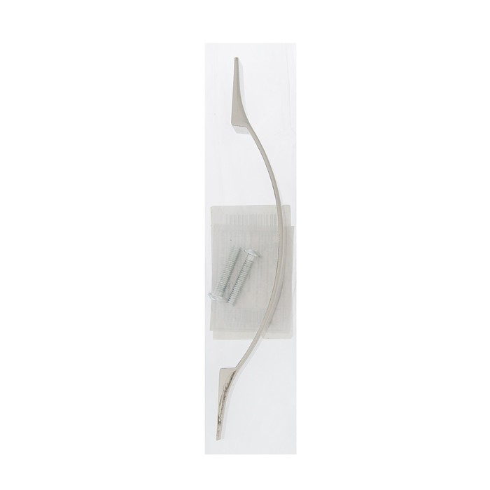 Ручка скоба ТУНДРА РС134, м/о 96 мм, цвет матовый никель