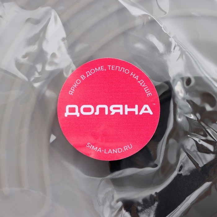 Крышка универсальная Доляна, силикон, d=20 см, цвет серый Крышка универсальная Доляна, силикон, d=20 см, цвет серый