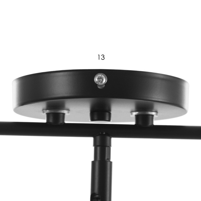 Спот Спот "Дарни" 3xGU10 35Вт черный 36х12х12 см