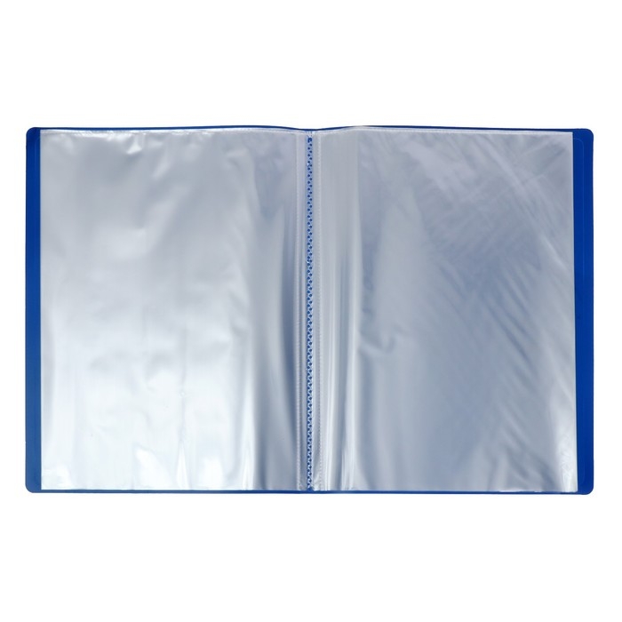 Папка с 20 вкладышами А4, 500 мкм, Calligrata, черничная Папка с 20 вкладышами А4, 500 мкм, Calligrata, черничная