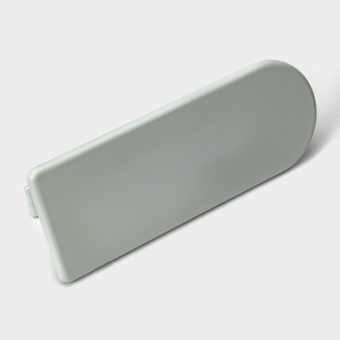 Кондитерский утюжок для мастики Доляна, 20,5×7,2 см, цвет серый