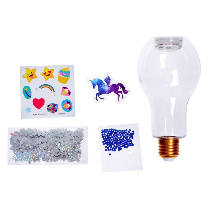 Набор для творчества «Сенсорный ночник» Набор для творчества «Сенсорный ночник»
